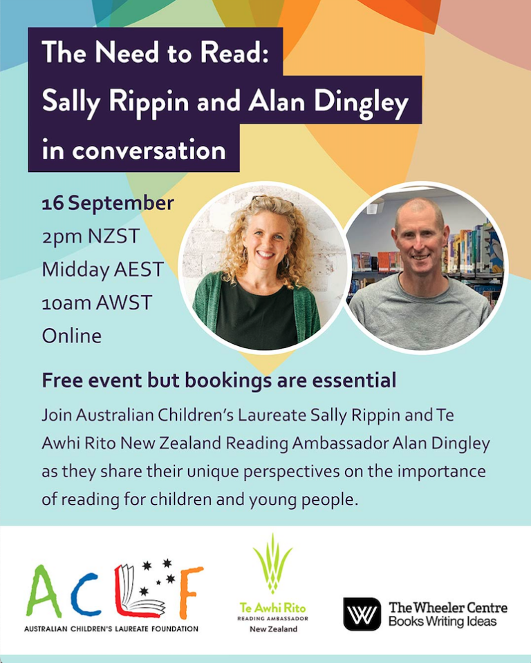 The Need to Read: Sally Rippin and Alan Dingley in conversation ...