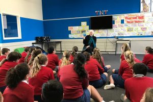 Tessa Duder at Feilding Intermediate School MST 2017 Tessa Duder at Feilding Intermediate School MST 2017